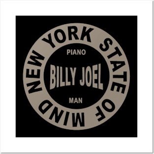 Billy Joel - New York State of Mind T-Shirt Posters and Art